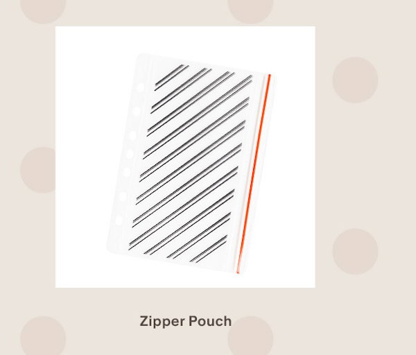 Zipper Pouch.