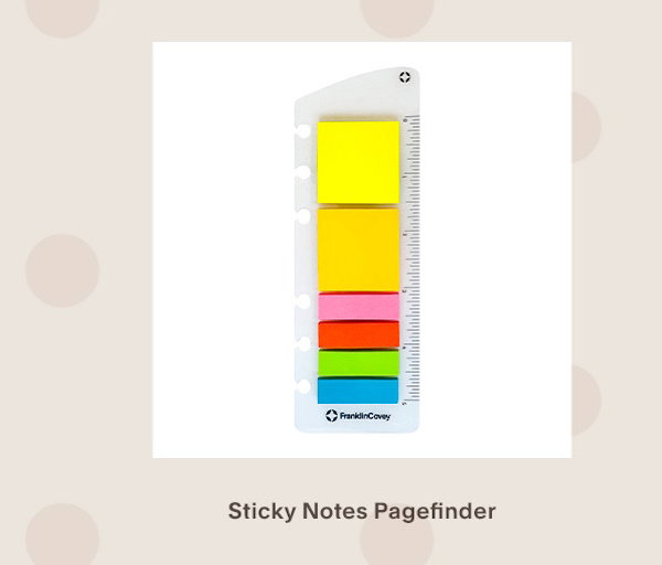 Sticky Notes Pagefinder.