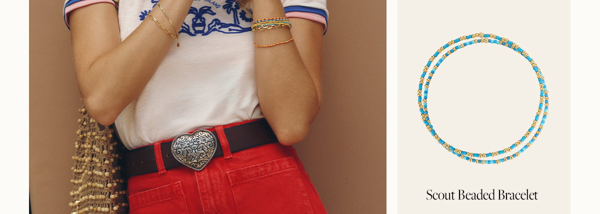 Scout Beaded Bracelet