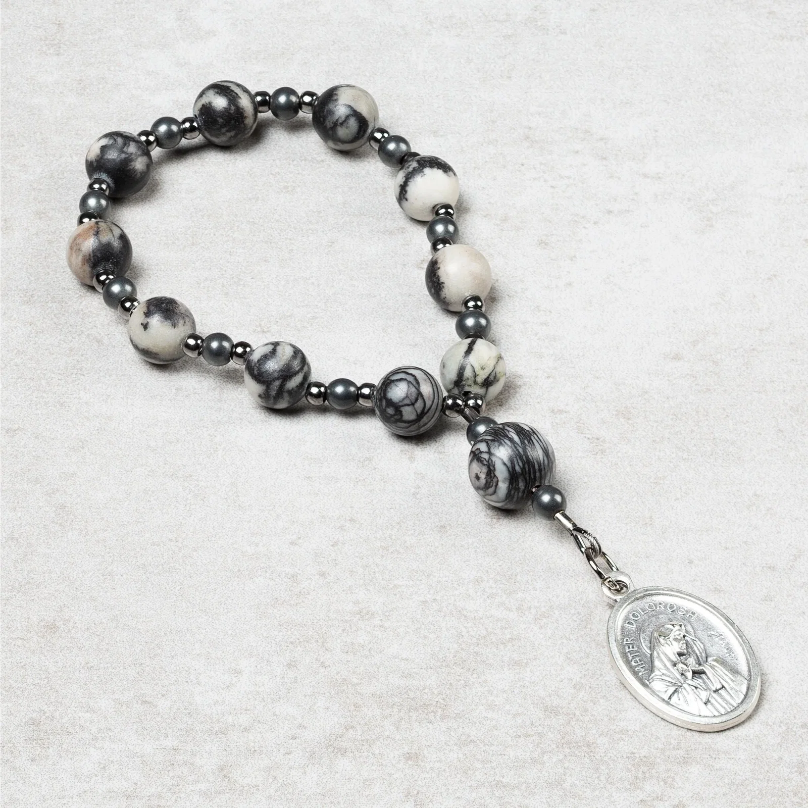 Our Lady of Sorrows Loss Rosary Decade with Prayer Card
