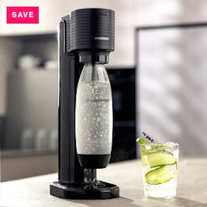 Sodastream Gaia Black Sparkling Water Maker
