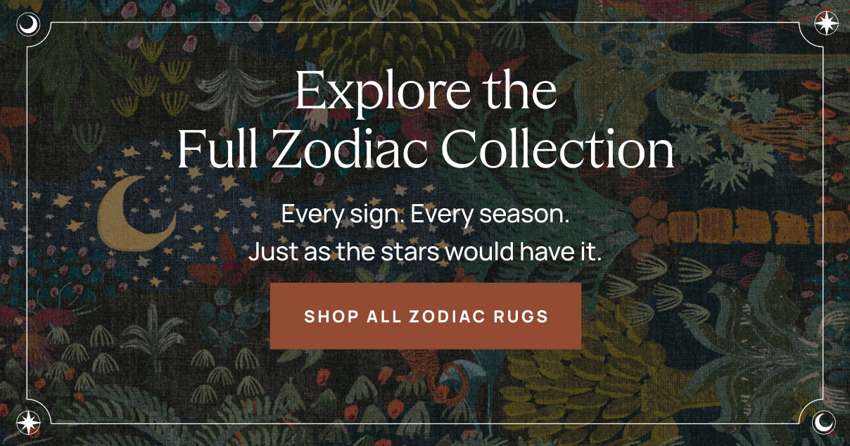 Explore the Full Zodiac Collection | Sop All Zodiac Rugs 