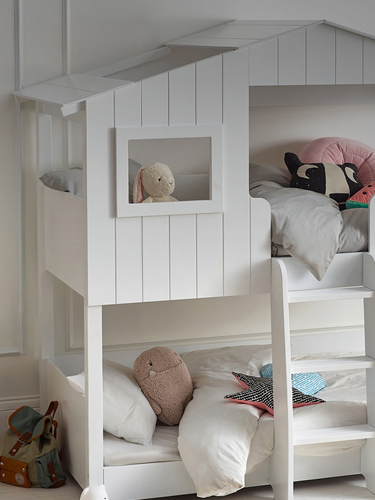 Julian Bowen Willow White Treehouse Bunk Bed