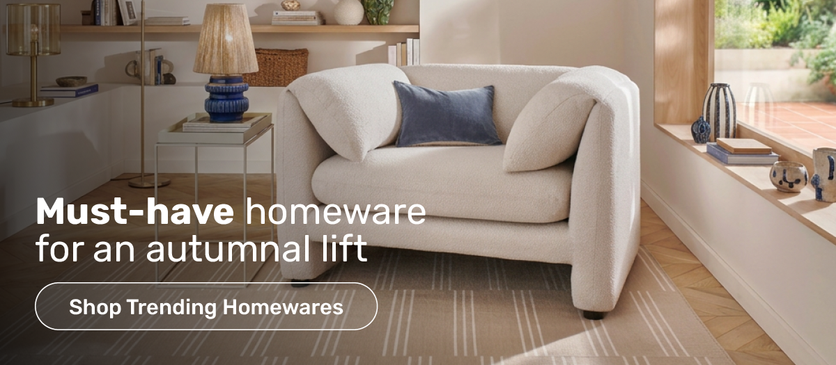 Must-have homeware for an autumn lift. Shop trending homewares
