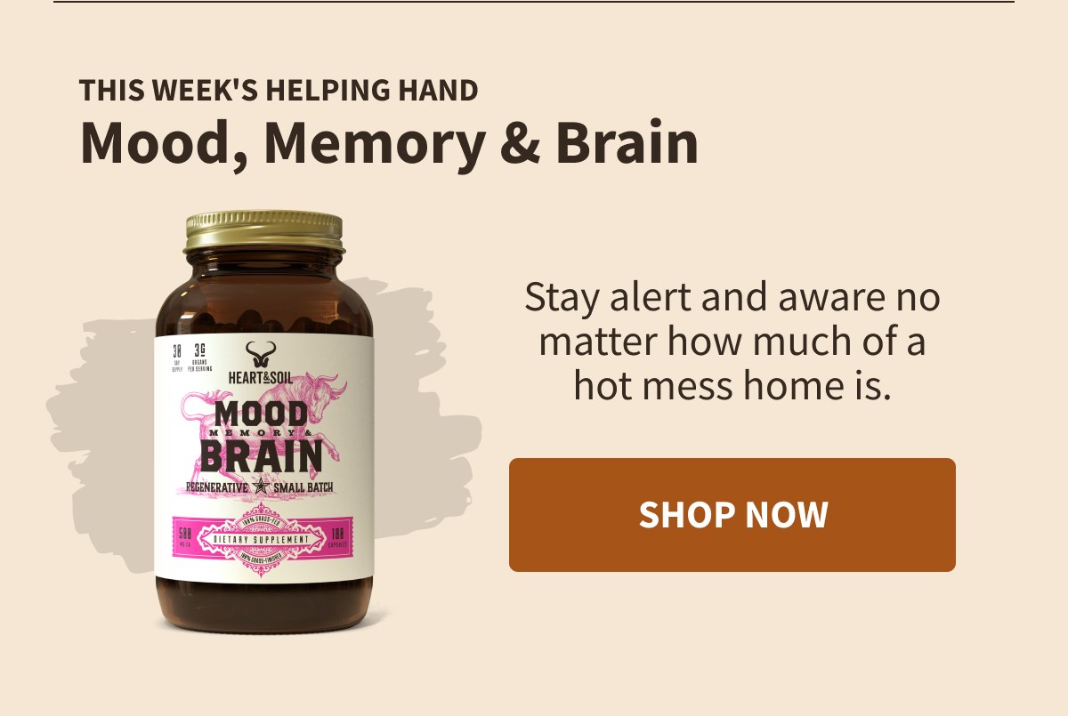 This Week's Helping Hand |  Mood, Memory & Brain | Shop Now
