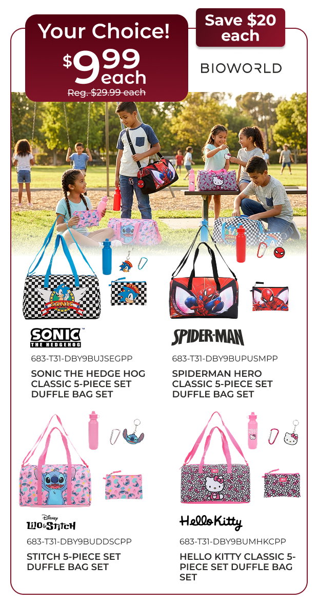 Bioworld Bags