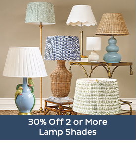 30% Off 2 or More Lamp Shades
