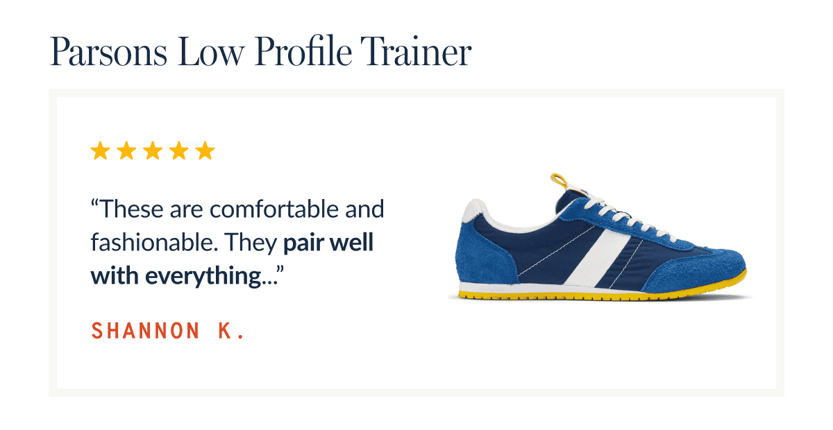Parsons Low Profile Trainer