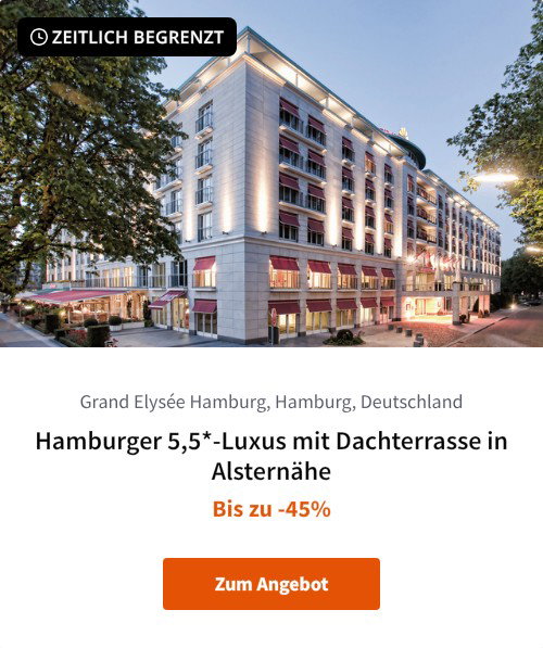 Hamburger 5,5*-Luxus mit Dachterrasse in Alsternähe