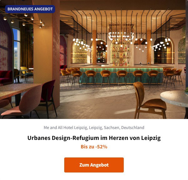 Urbanes Design-Refugium im Herzen von Leipzig