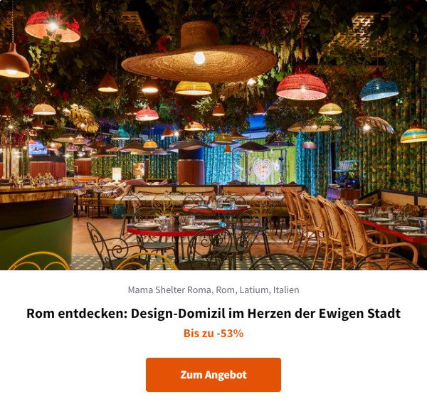 Rom entdecken: Design-Domizil im Herzen der Ewigen Stadt
