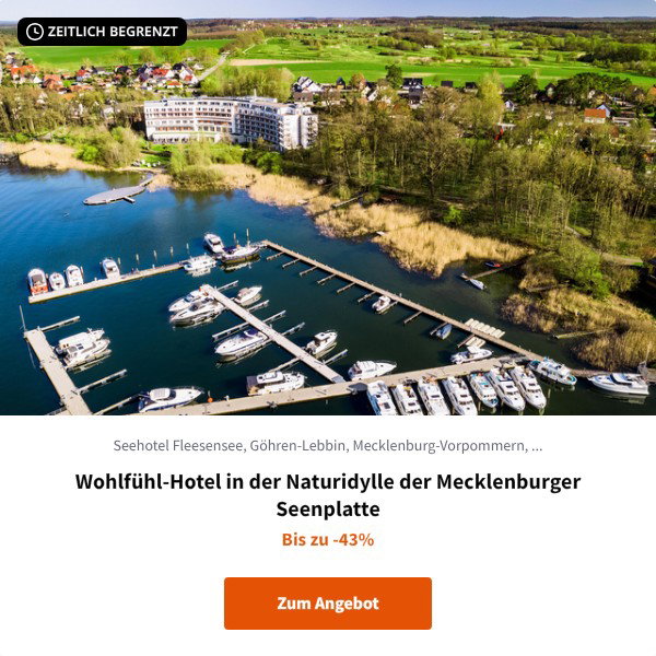 Wohlfühl-Hotel in der Naturidylle der Mecklenburger Seenplatte