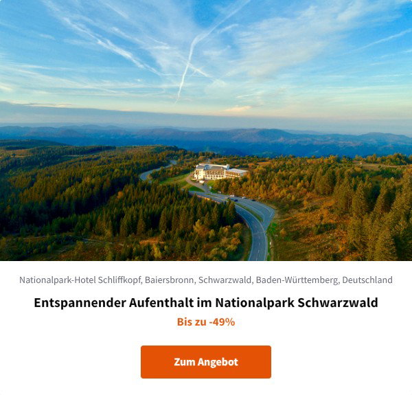 Entspannender Aufenthalt im Nationalpark Schwarzwald