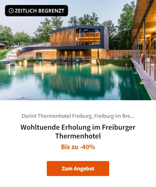Wohltuende Erholung im Freiburger Thermenhotel