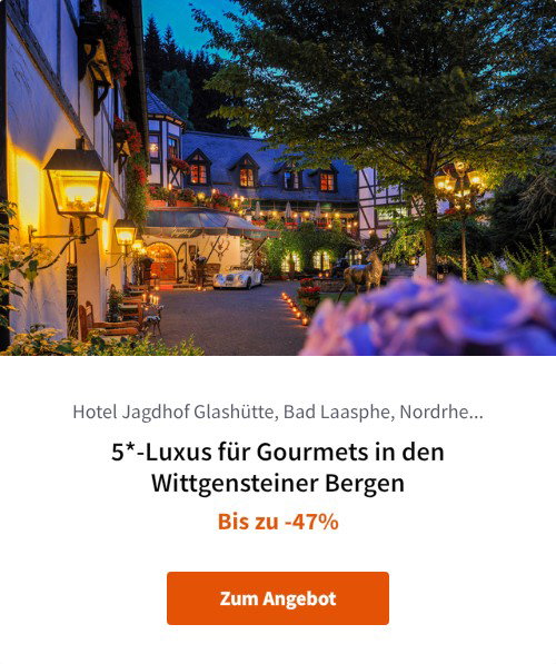 5*-Luxus für Gourmets in den Wittgensteiner Bergen