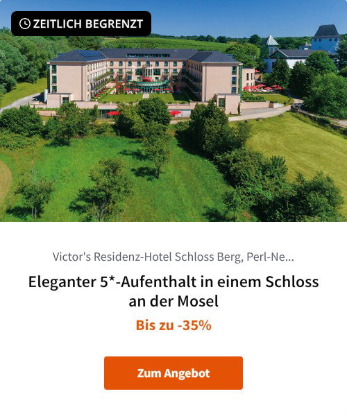Eleganter 5*-Aufenthalt in einem Schloss an der Mosel