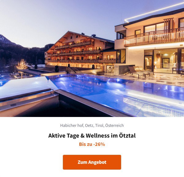 Aktive Tage & Wellness im Ötztal