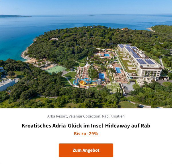 Kroatisches Adria-Glück im Insel-Hideaway auf Rab