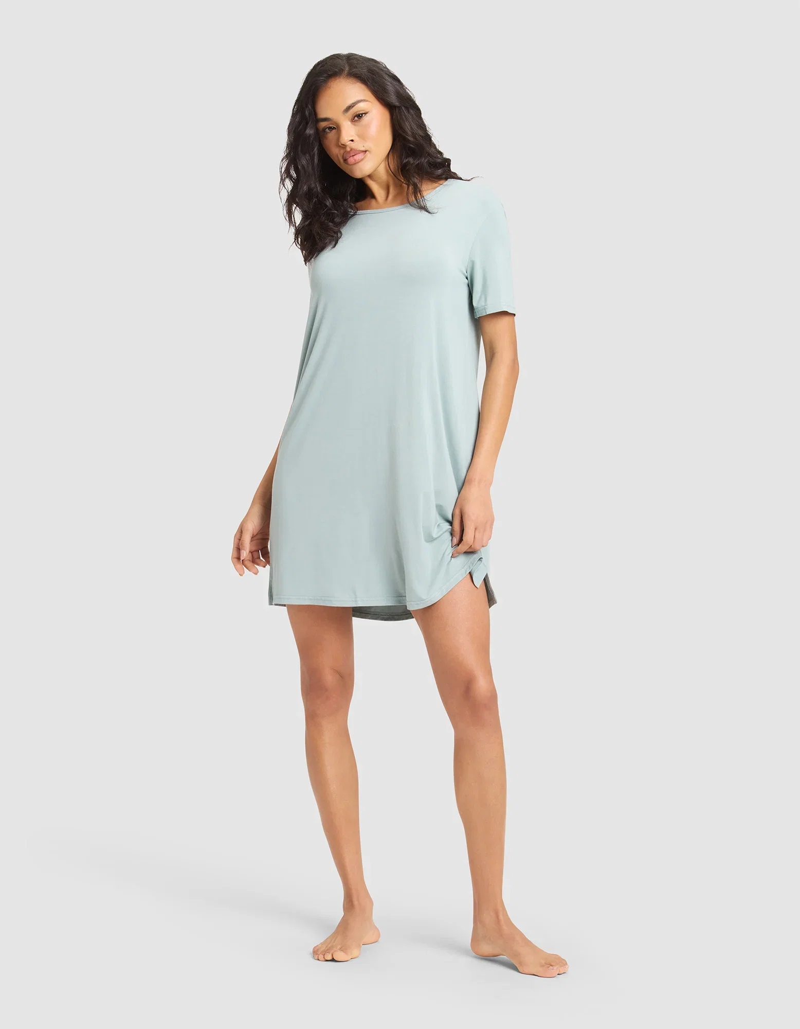 Image of Women's Bamboo Stretch-Knit Sleep Dress