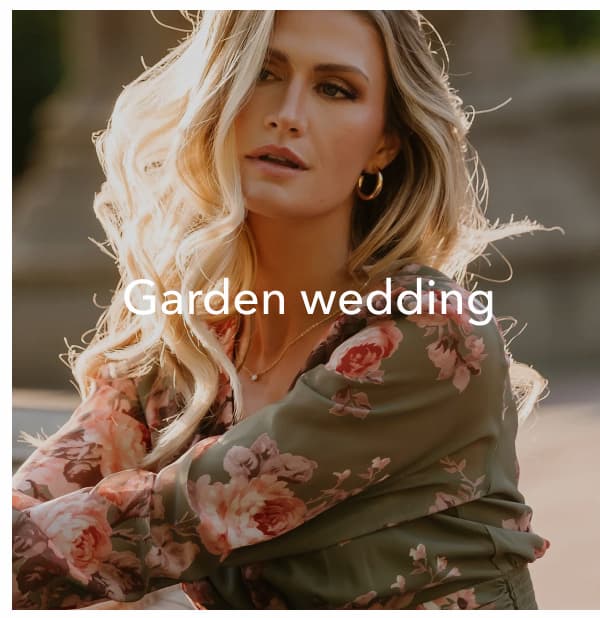 Garden wedding