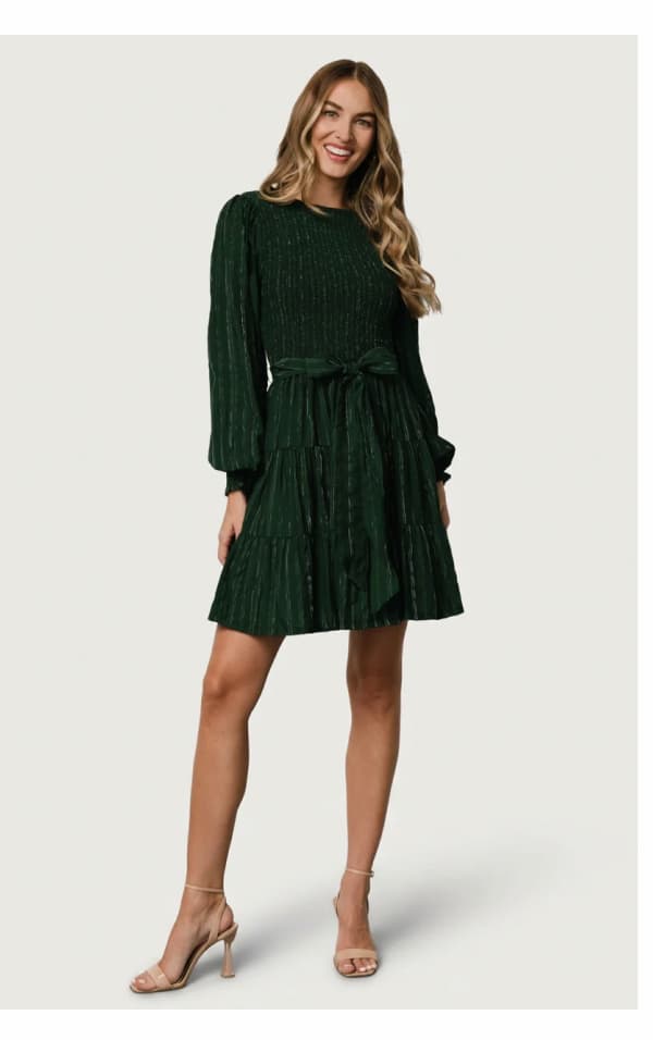 Ivey Smocked Short Dress