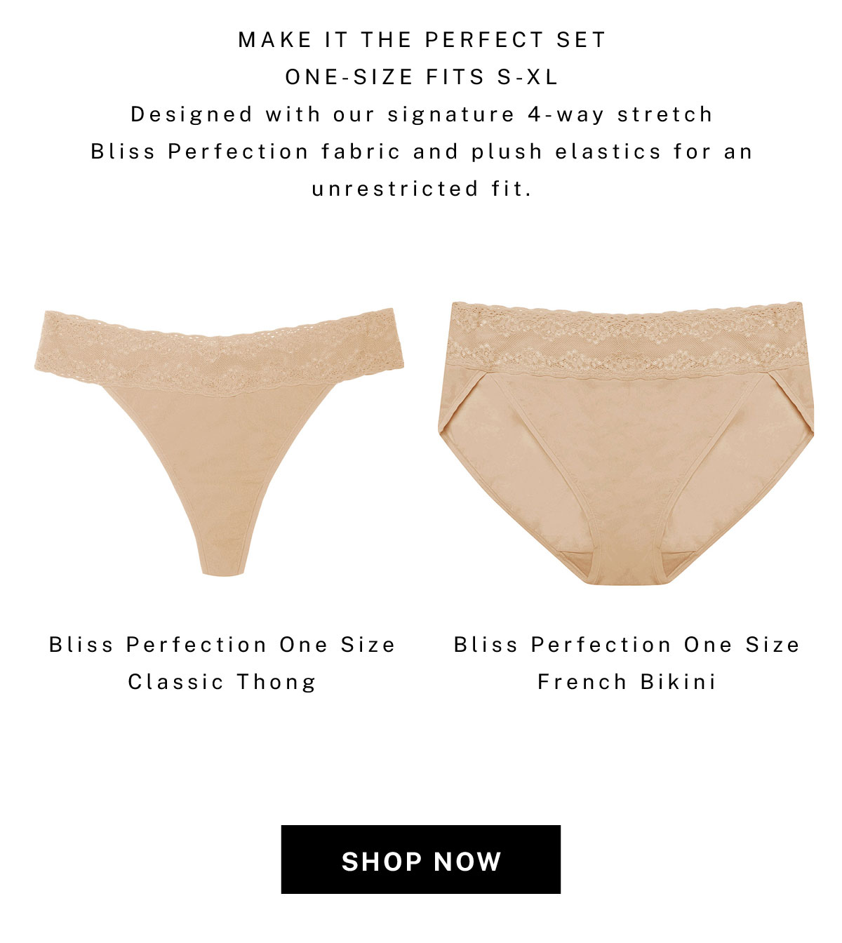Wear it with the matching underwear.