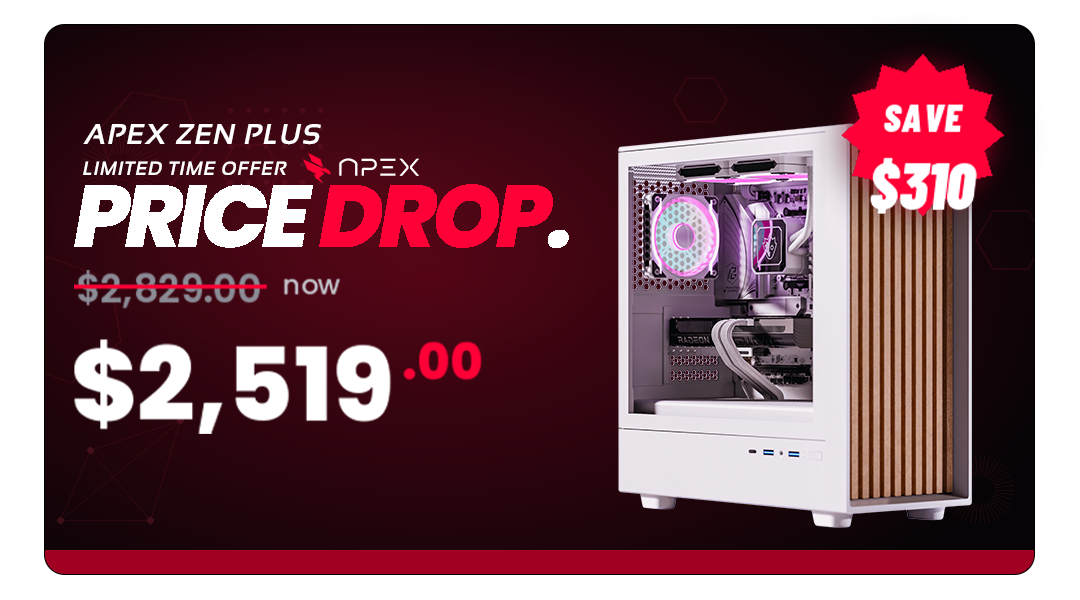 Price drop: Apex Zen Plus now $2,519