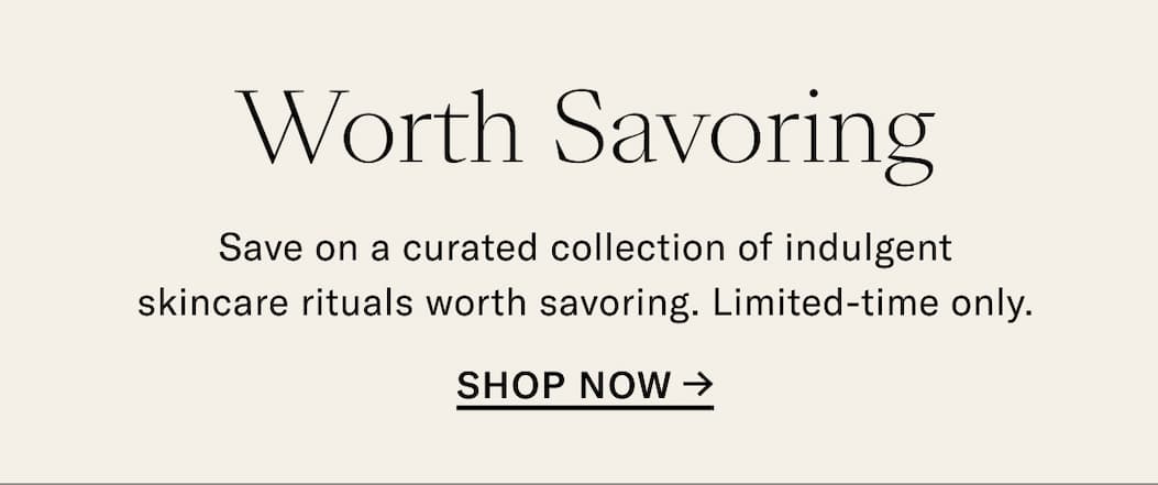 Worth Savoring 