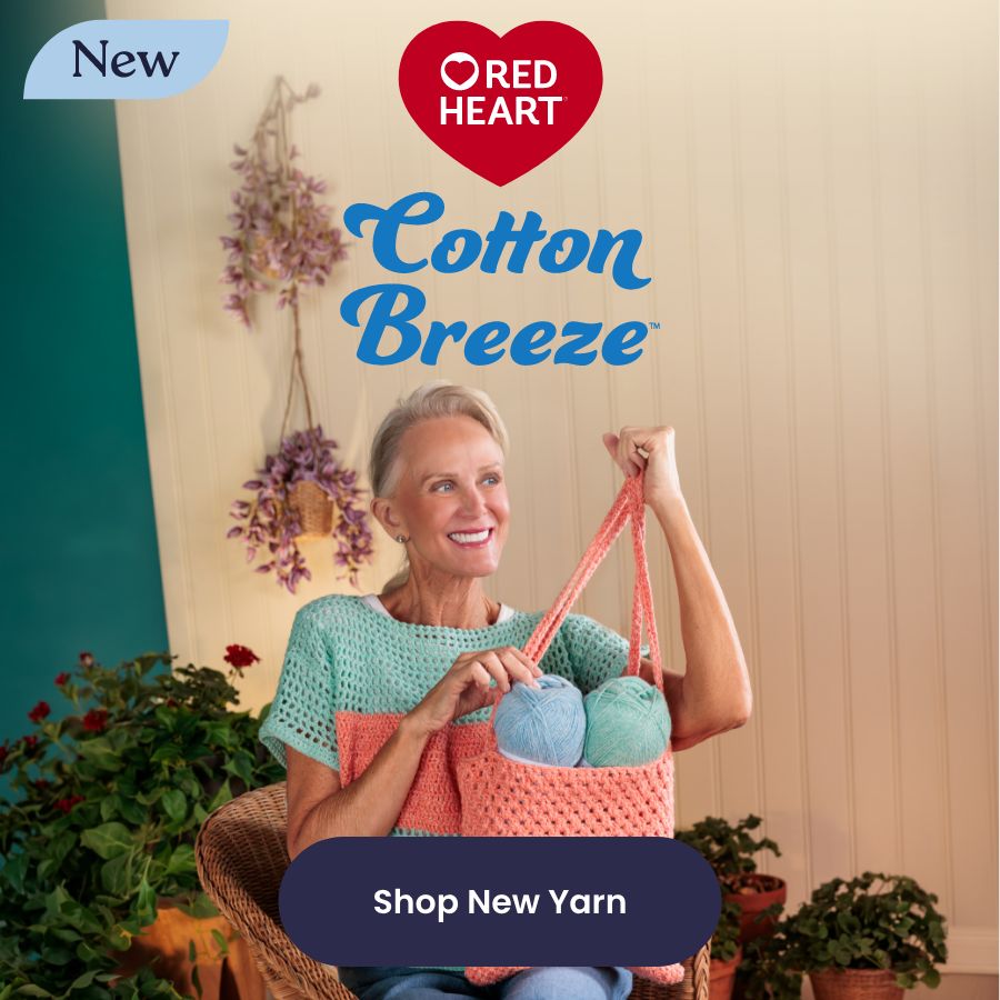 Red Heart Cotton Breeze Yarn