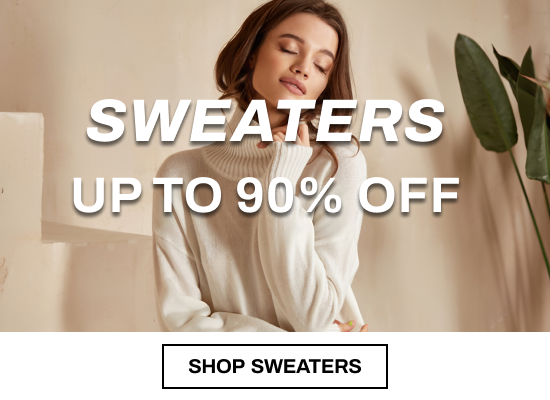 Extra 15% Off Select Sweaters