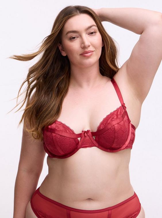 Ava Lace Underwire Demi Bra
