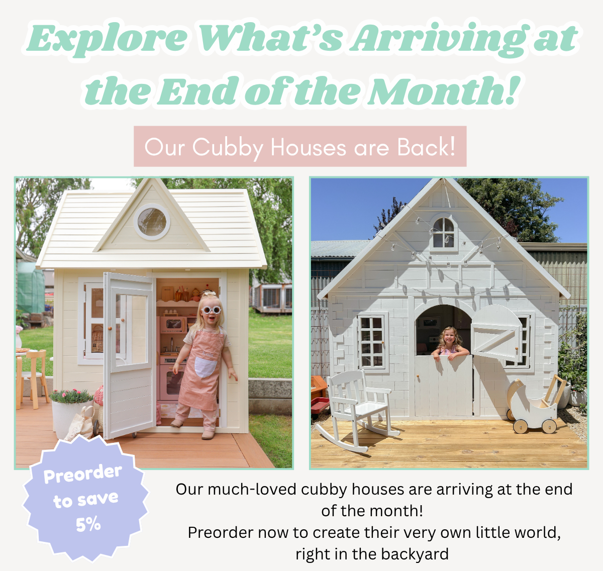 Cubby Houses
