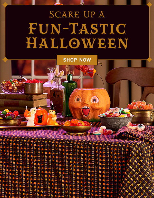 Scare Up a Fun-Tastic Halloween. Shop Now. Mountain Weavers Original Mountain Weave Cotton Tablecloth