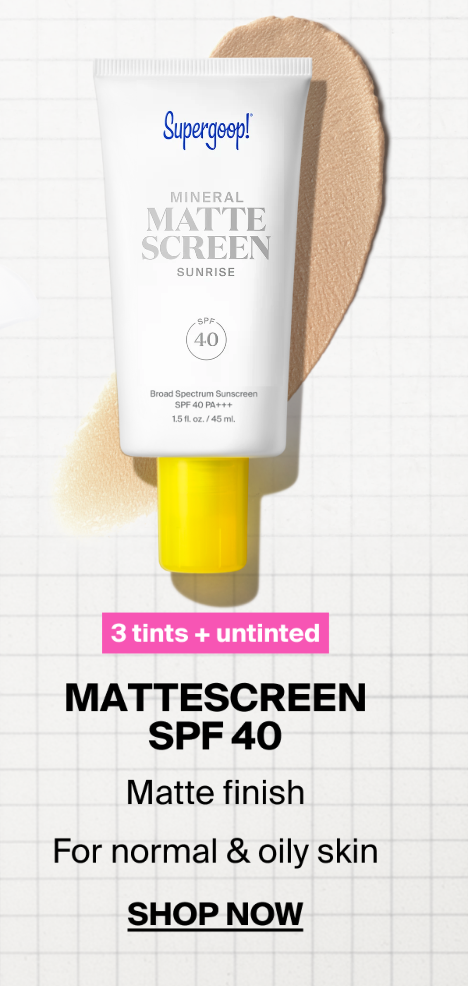 Mattescreen SPF 40