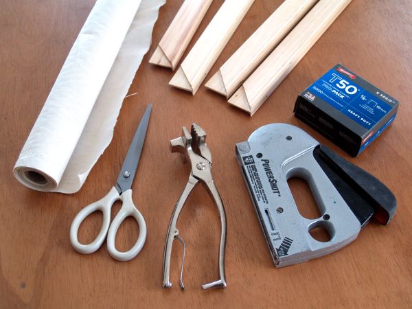 The Artist's Studio: How to Stretch Your Own Canvas