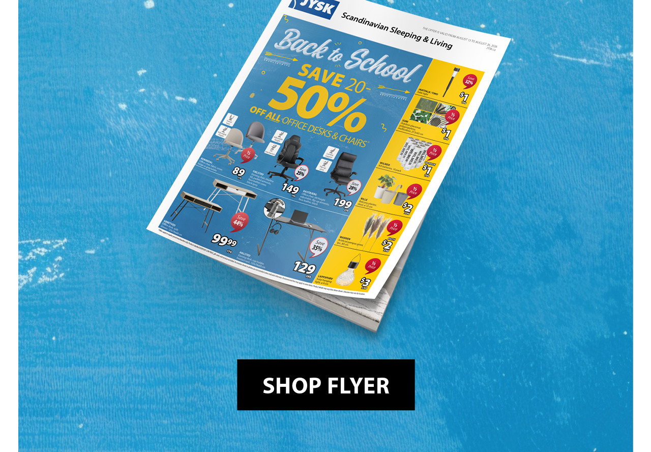 SHOP OUR NEW FLYER