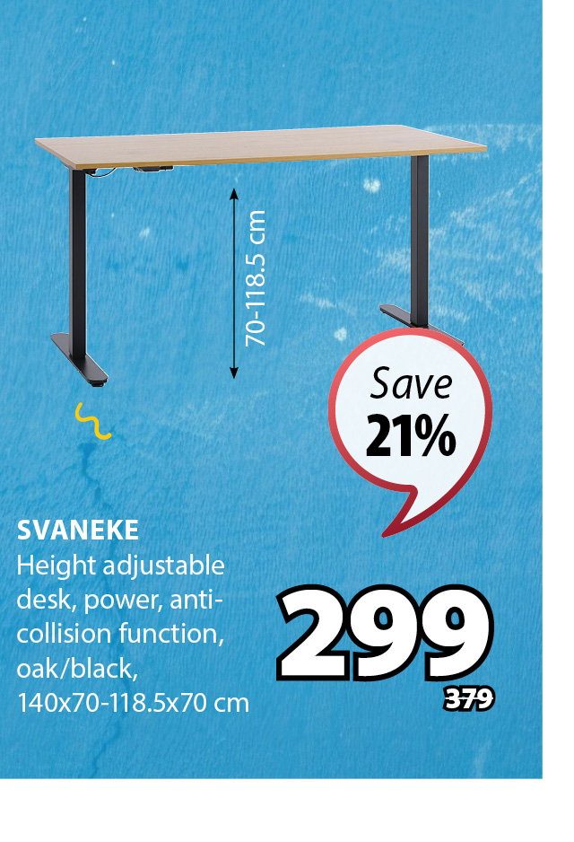 SVANEKE Height adjustable | Save 21%