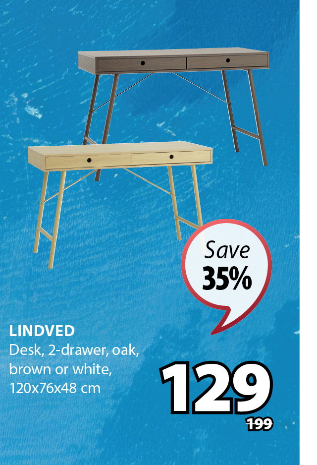 LINDVED Desk | Save 35%