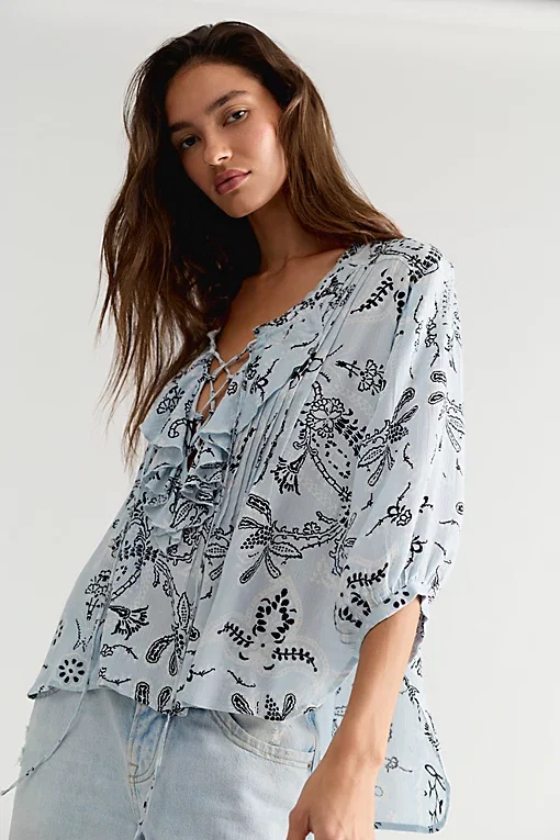 Christelle Printed Top