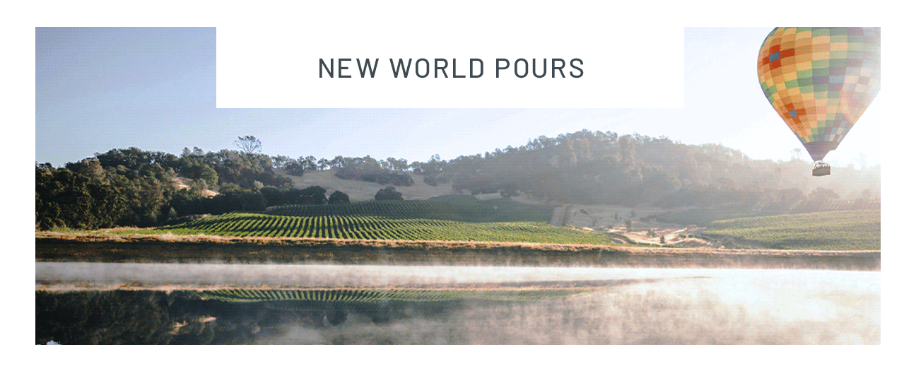 New world pours