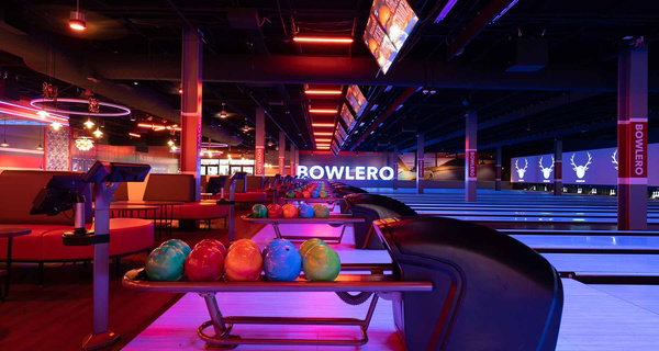 Electrifying Bowlero Bowling Fun, Shoes Included