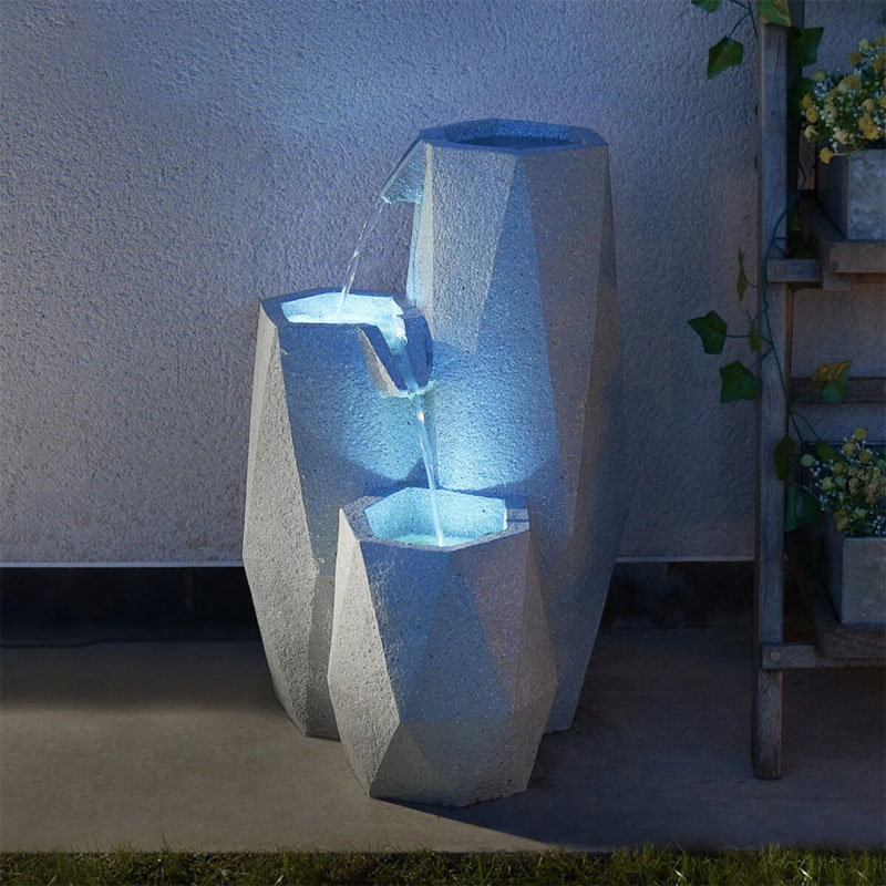 White Serenity Water Feature