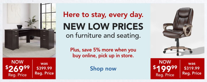 new low prices on furniture and chairs