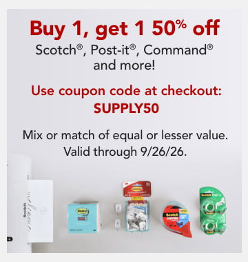 bogo 50% select 3m