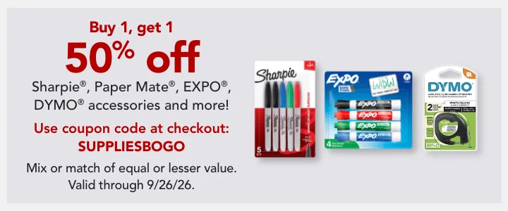 bogo 50% select newell