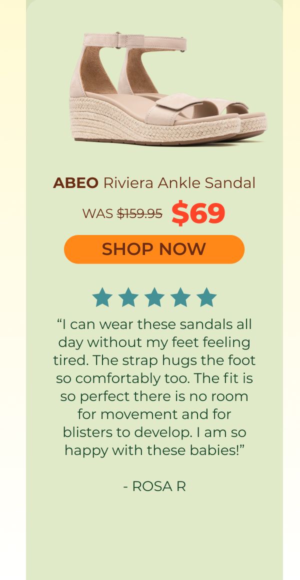 ABEO Riviera Ankle Sandal