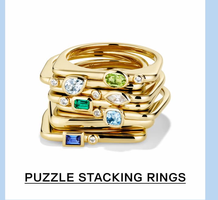Puzzle Stacking Rings.