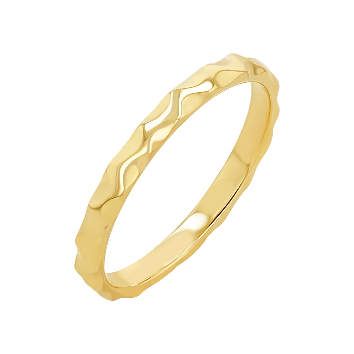 Image of Hammered Stacking Band