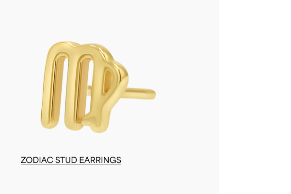Zodiac Stud Earrings