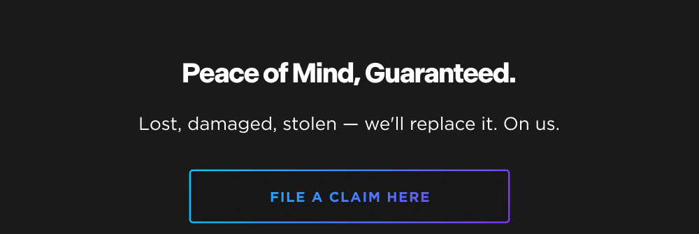 Peace of Mind, Guaranteed.